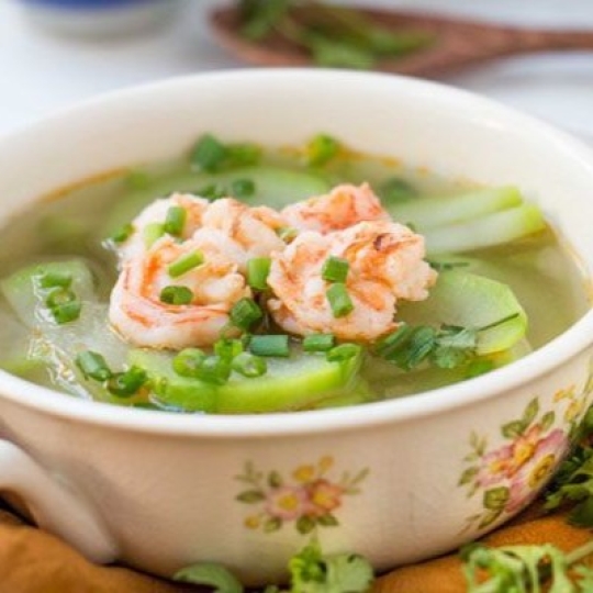 CANH BẦU TÔM ( BOTTLE GOURD WITH SHRIMP 🦐)