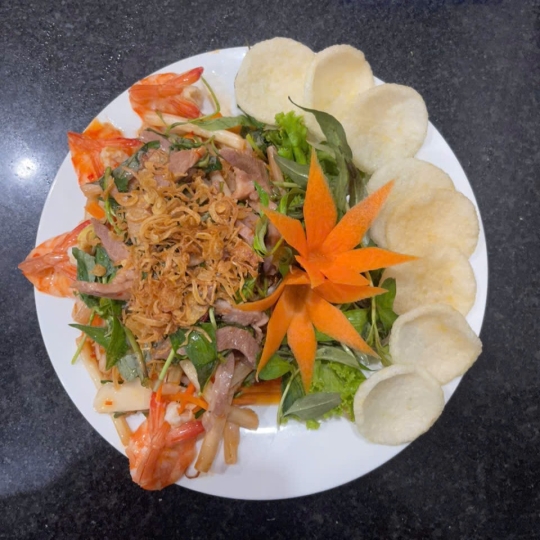 GỎI NGÓ SEN TÔM THỊT 🦐 ( SHRIMP AND LOTUS ROOT SALAD 🥗 )